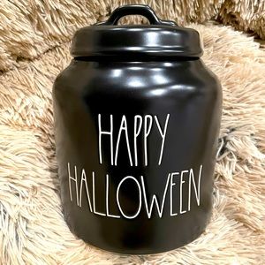 Rae Dunn Happy Halloween Canister